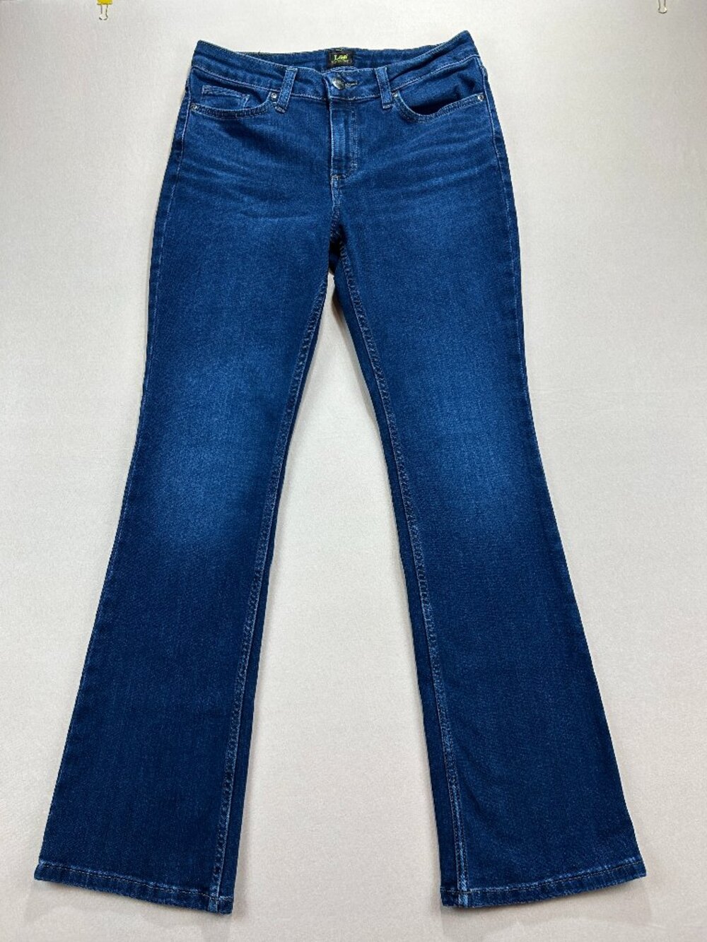 Lee Jeans Women's Size 28 Blue Denim Premium Quality And Smarter Fit Stretch